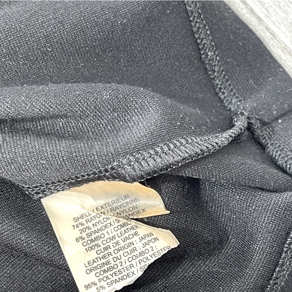 Alice + Olivia Gracie Leather Cap Sleeve Dress Size 0 Employed Career Cocktail - Picture 10 of 13